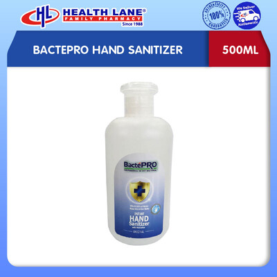 BACTEPRO HAND SANITIZER (500ML) EXPIRY 3/23